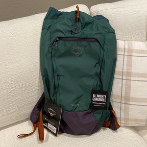 NEW, Osprey Daylite® Cinch: Axo Green/Enchantment Purple, NWT